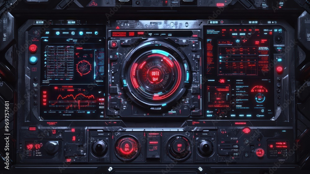 Technology digital style HUD interface cyberpunk holographic display panel interface Background wallpaper AI generated image Technology digital style HUD interface cyberpunk holographic display panel interface Background wallpaper AI generated image