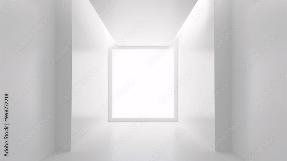 Abstract white background with shadows on a white table and wall. Abstract white background with shadows on a white table and wall.