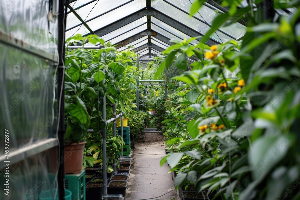 Energy-Efficient LED Grow Lights in a Modern Greenhouse: Optimal Climate Control for Thriving Plants Energy-Efficient LED Grow Lights in a Modern Greenhouse: Optimal Climate Control for Thriving Plants