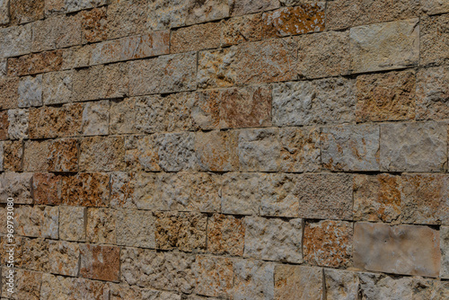 brick wall background close up