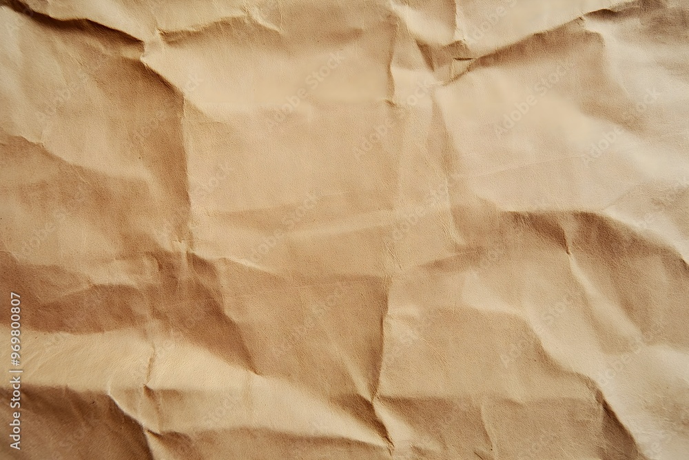 Blank Brown Paper Texture Background, Smooth, Slightly Aged With Creases & Crumpled, Texture Overlay, Poster Background, Paper Surface Blank Brown Paper Texture Background, Smooth, Slightly Aged With Creases & Crumpled, Texture Overlay, Poster Background, Paper Surface