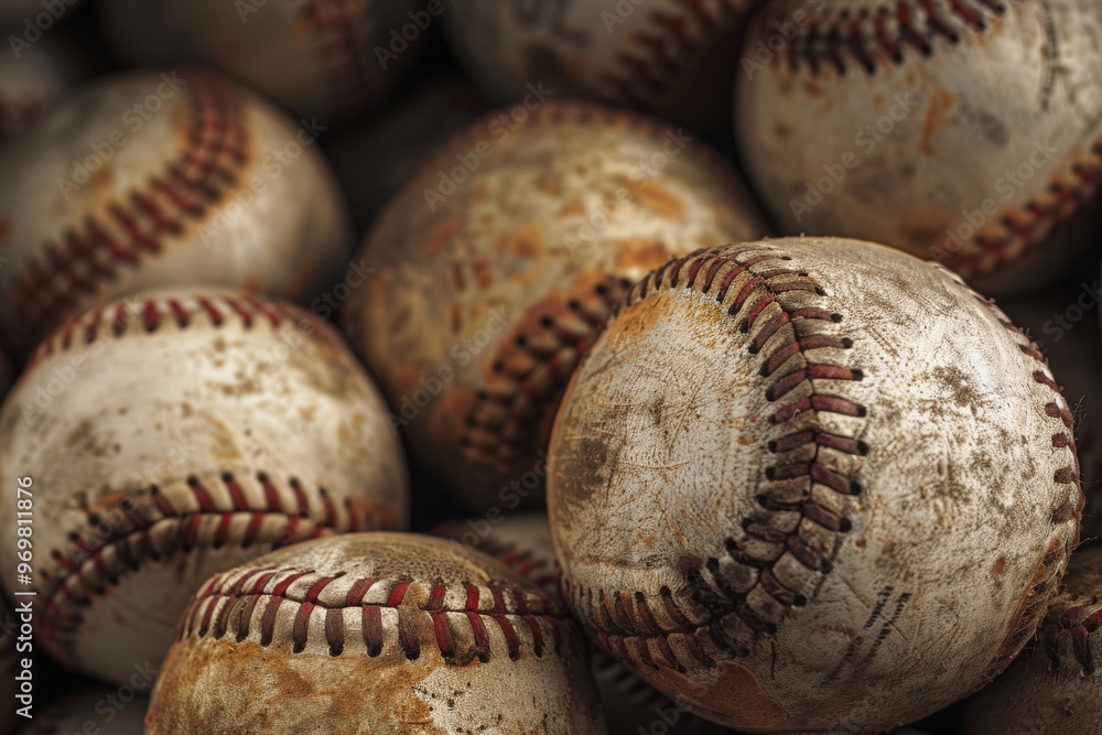 A close-up of a baseball on a white background with a red stitch on the inside and a black stitch on the outside. Beautiful simple AI generated image A close-up of a baseball on a white background with a red stitch on the inside and a black stitch on the outside. Beautiful simple AI generated image