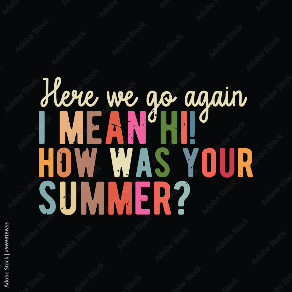 here we go again i mean hi! how was your Summer here we go again i mean hi! how was your Summer