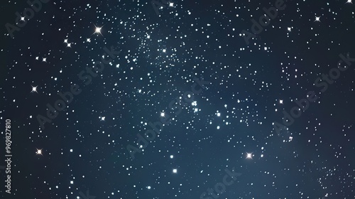 Constellation_White_stars_night_sky_Space_background