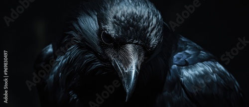 Raven Close Up.