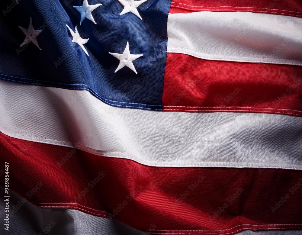 Representation of the American Flag for US National Loyalty Day Celebration Representation of the American Flag for US National Loyalty Day Celebration