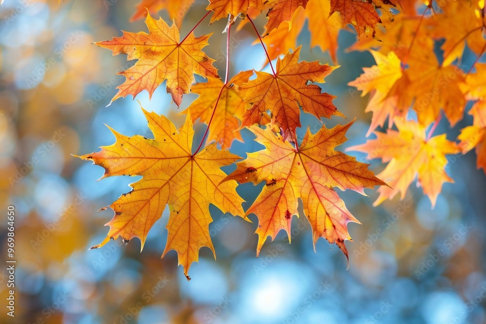 close-up shot of vibrant autumn leaves with a soft, defocused background showcasing the beauty of the season. close-up shot of vibrant autumn leaves with a soft, defocused background showcasing the beauty of the season.