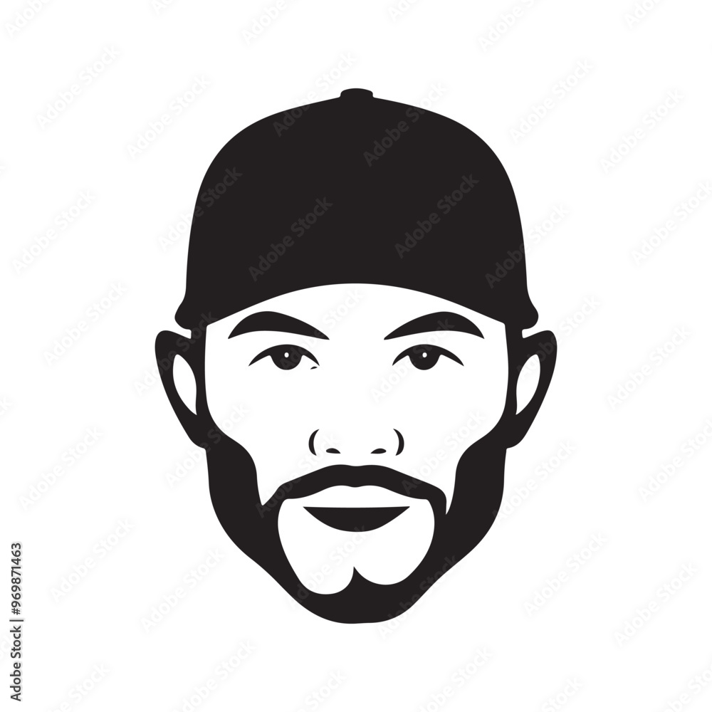 Stylish Hat Cap Silhouette Vectors for Print & Web Design Stylish Hat Cap Silhouette Vectors for Print & Web Design