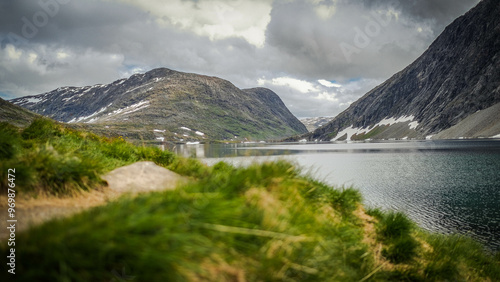 Fototapeta Naklejka Na Ścianę i Meble -  The Geiranger Fjord in Norway.