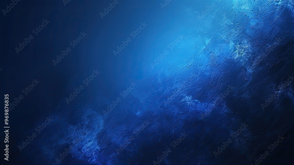 A blue sky with a blue ocean in the background A blue sky with a blue ocean in the background