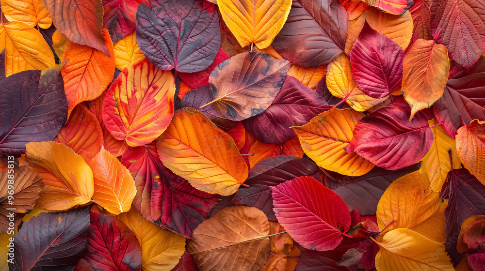 Background of autumn leaves. Background of autumn leaves.