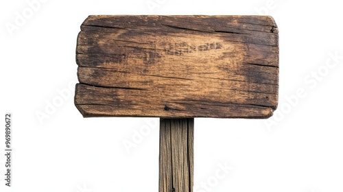 Rustic Wooden Signpost