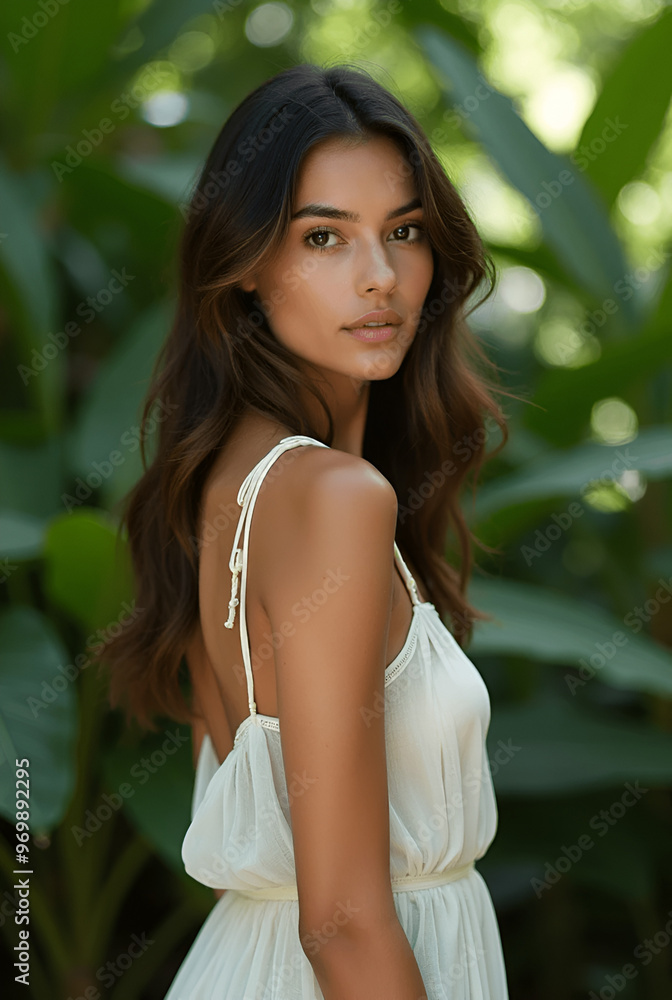 Beauty Brasilian Woman Generative IA