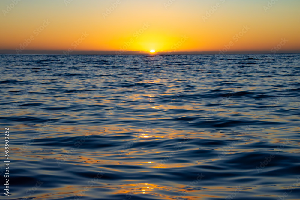 Fototapeta premium Sunset and sea 