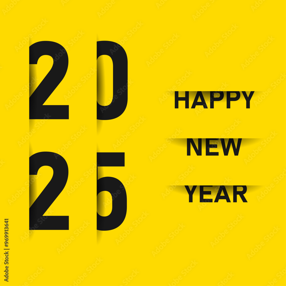 2025 Happy New Year logo text design. 2025 number design template. Happy New Year 2025 symbol. 2025 Happy New Year logo text design. 2025 number design template. Happy New Year 2025 symbol.
