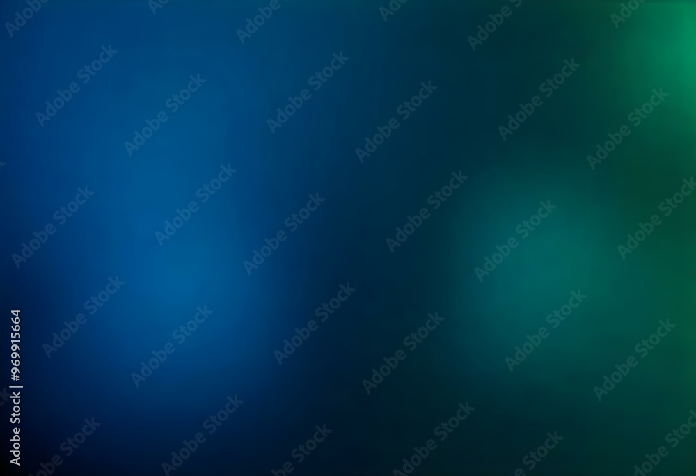 Obraz premium blue to dark green gradient with soft light diffusion create with ai