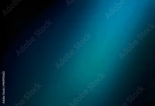 midnight blue to dark green gradient with soft light diffusion create with ai