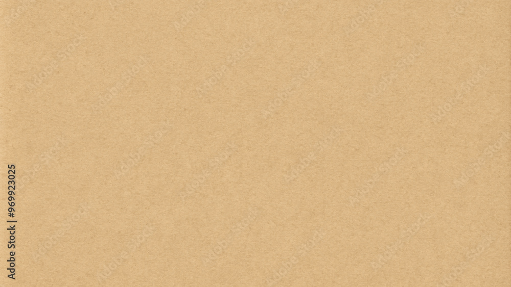 Fototapeta premium Warm beige color background, completely flat