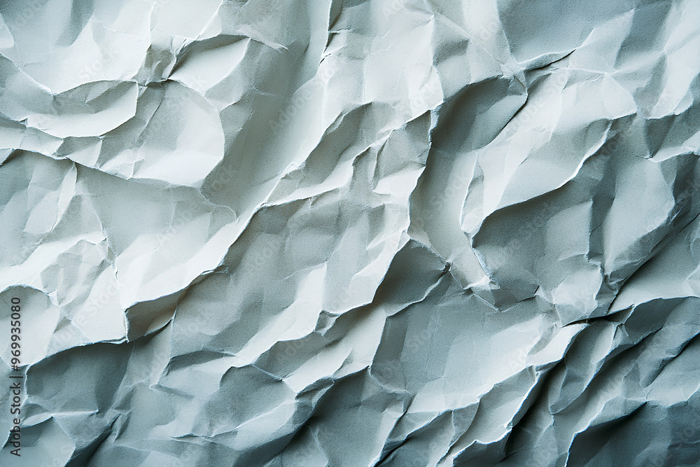 Fototapeta premium Crumpled and creased paper texture background