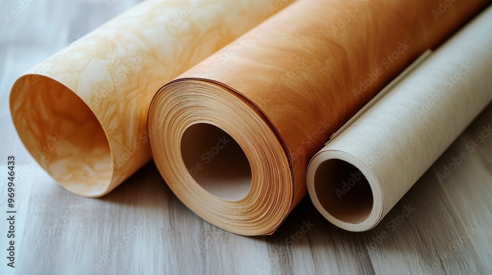 Rolled Up Wood Veneer Sheets Rolled Up Wood Veneer Sheets