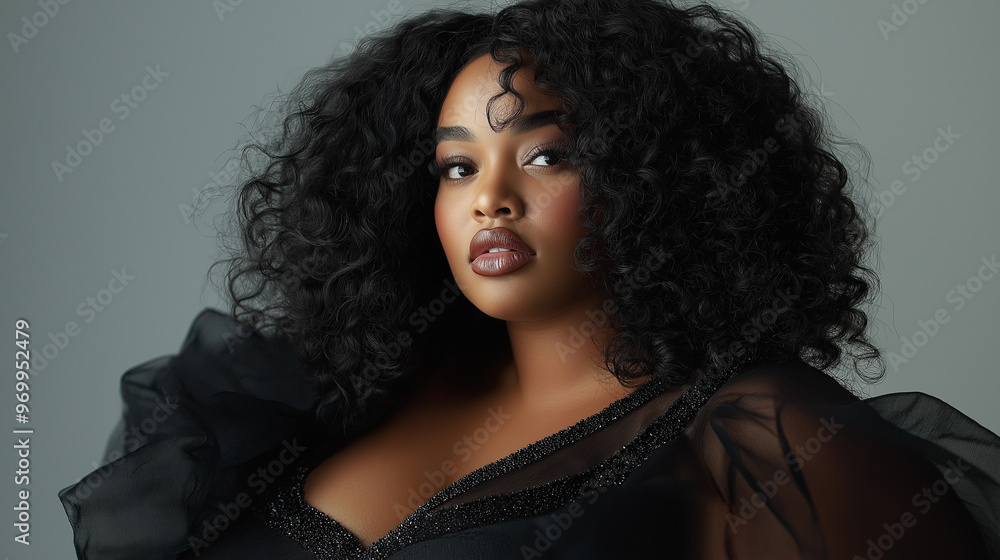 Elegant Portrait of a Confident Woman Elegant Portrait of a Confident Woman