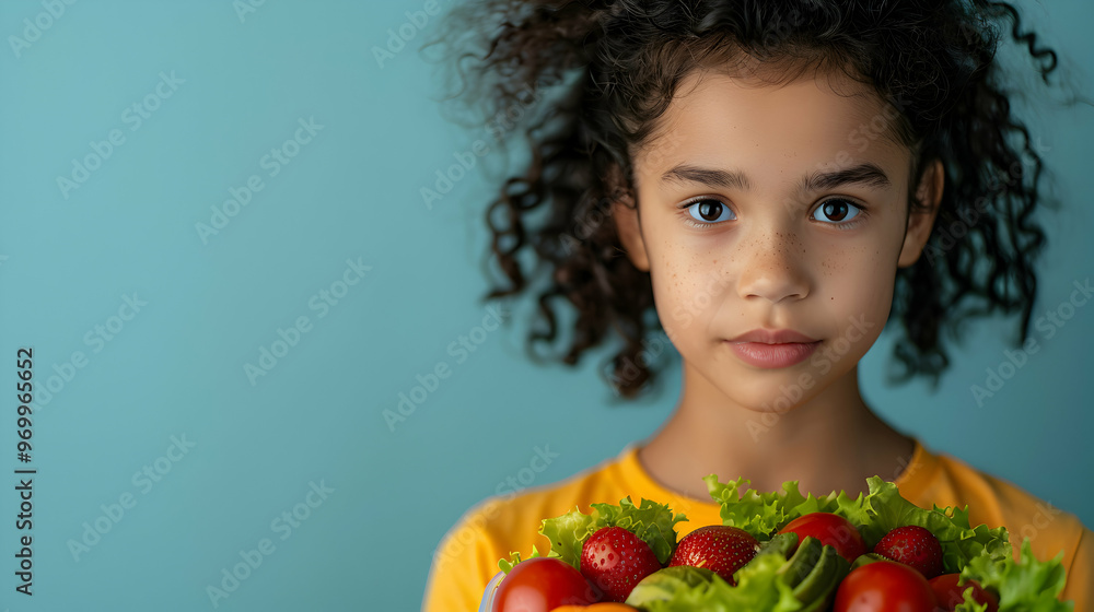 Top View School Kids Lunch Box With Healthy Top View School Kids Lunch Box With Healthy