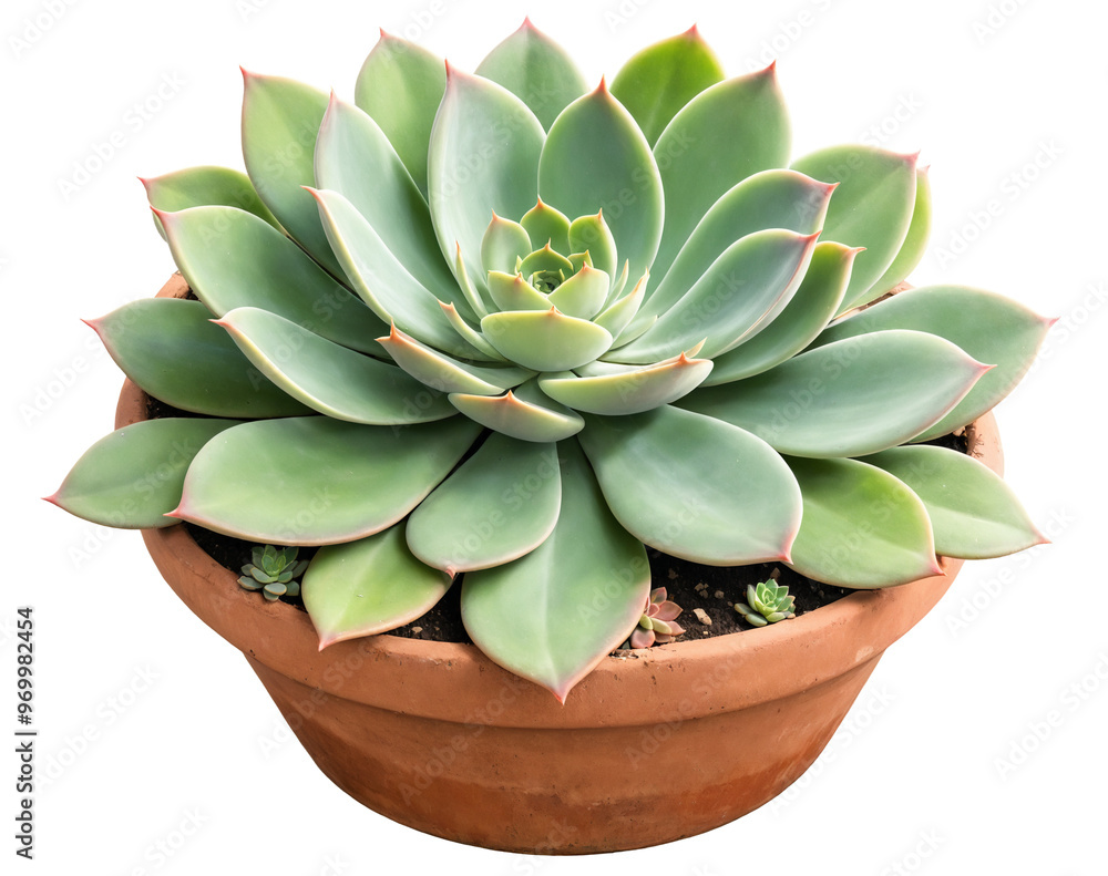 Houseplant in Terracotta Pot on a transparent background Houseplant in Terracotta Pot on a transparent background