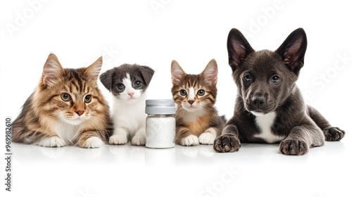 A vibrant discussion in a pet owner community about the best practices for pet nutrition and health care