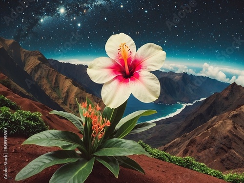 Cosmic flower