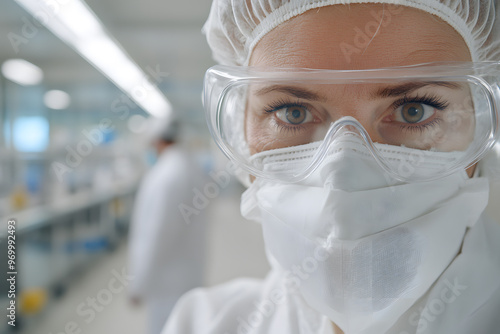 portrait of a doctor in a laboratory