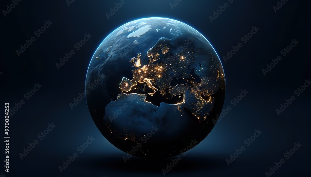 Fototapeta premium earth in space