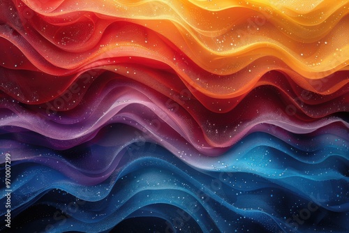 Wallpaper Mural abstract background in colors and patterns for World Dyslexia Awareness Day Torontodigital.ca