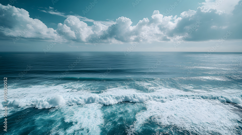 A majestic ocean view from a lighthouse with waves crashing against the shore and the vast sea stretching out to the horizon. A majestic ocean view from a lighthouse with waves crashing against the shore and the vast sea stretching out to the horizon.