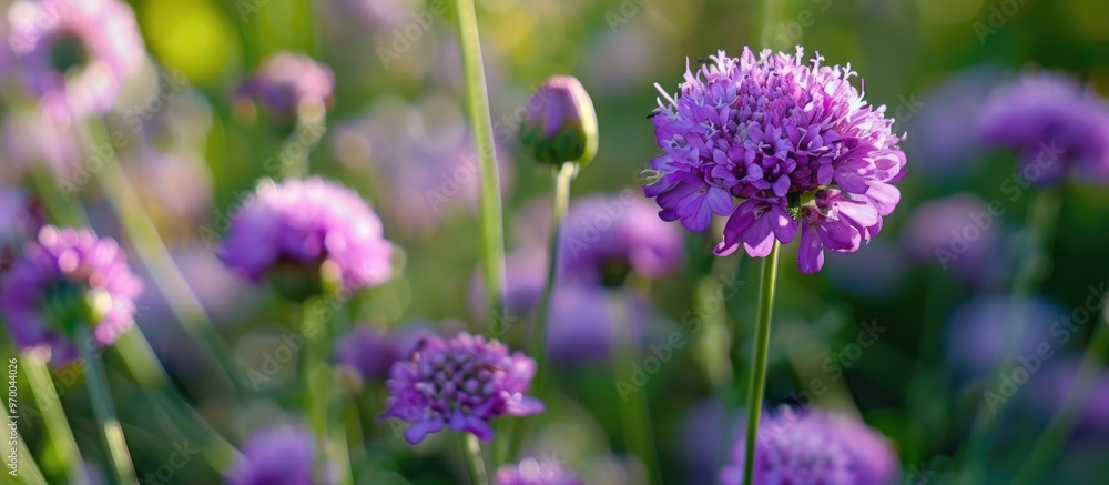 Flower Of Field Scabious Knautia Arvensis Flower Of Field Scabious Knautia Arvensis