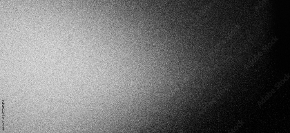 Dark grainy gradient background, black white gray noise texture, monochrome poster header banner backdrop design Dark grainy gradient background, black white gray noise texture, monochrome poster header banner backdrop design