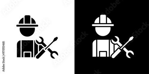 Labour icon Isolated flat vector in outline