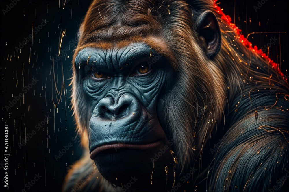 Alpha male gorilla.. Alpha male gorilla..