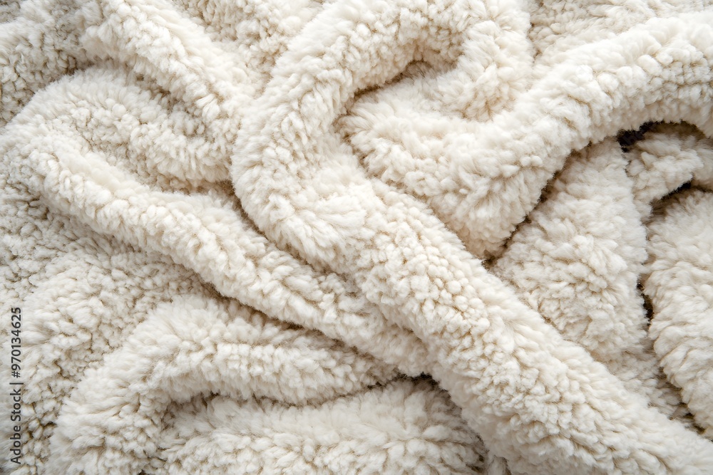 Close-up of a warm cozy blanket texture Close-up of a warm cozy blanket texture