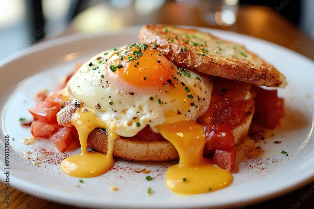 some eggs benedict some eggs benedict