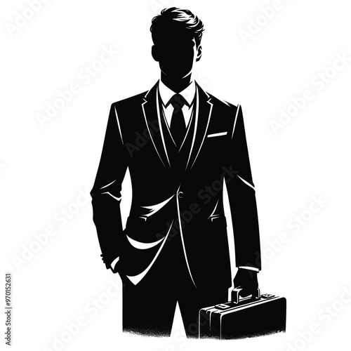 Silhouette of a Lawyer