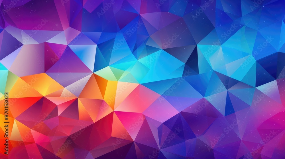A vibrant abstract design featuring colorful geometric shapes and gradients, ideal for backgrounds or artistic projects. A vibrant abstract design featuring colorful geometric shapes and gradients, ideal for backgrounds or artistic projects.