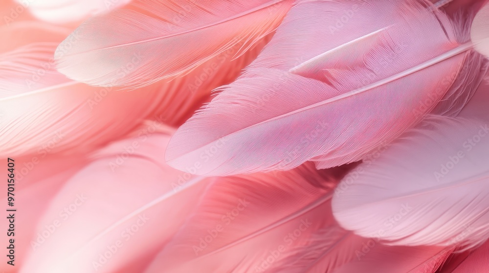Serene Pink Feather Texture Background with Soft and Calming Hues Serene Pink Feather Texture Background with Soft and Calming Hues