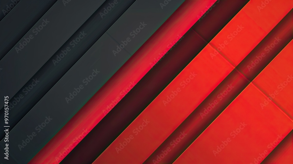 A vibrant abstract design featuring diagonal red and black panels, creating a dynamic visual effect. A vibrant abstract design featuring diagonal red and black panels, creating a dynamic visual effect.