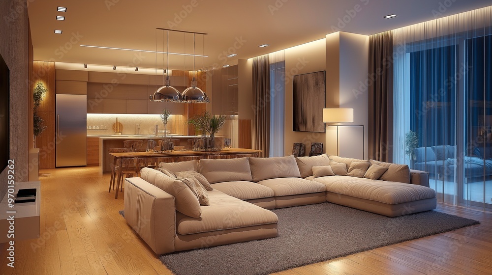 Fototapeta premium modern interior design of hotels