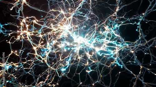 Neural Network Firing with Electrical Energy