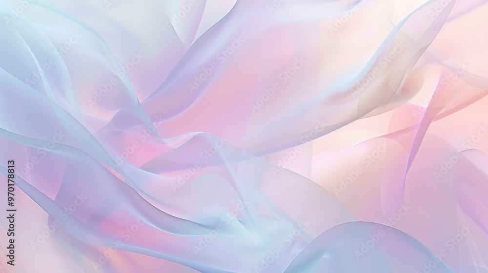 Abstract Pastel Waves Background Abstract Pastel Waves Background