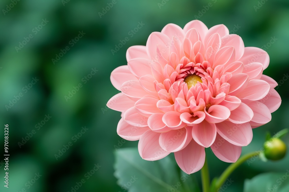 A delicate pink flower with intricate petals and a vibrant center, set against a lush green backdrop, evoking beauty and tranquility. A delicate pink flower with intricate petals and a vibrant center, set against a lush green backdrop, evoking beauty and tranquility.