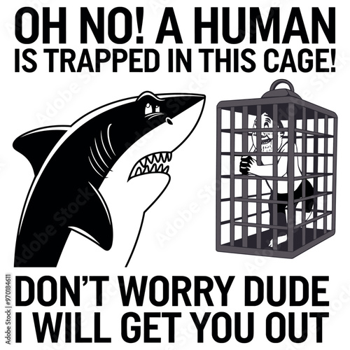 oh no a human is trapped in this cage don t worry dude i will get you out