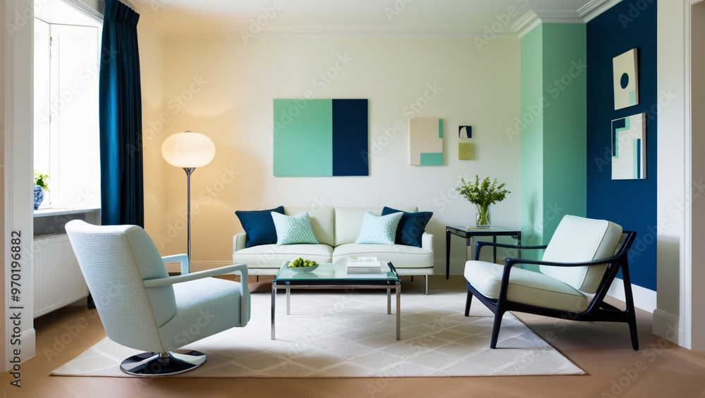 modern living room with furniture modern living room with furniture