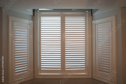 Window Shutters in a room